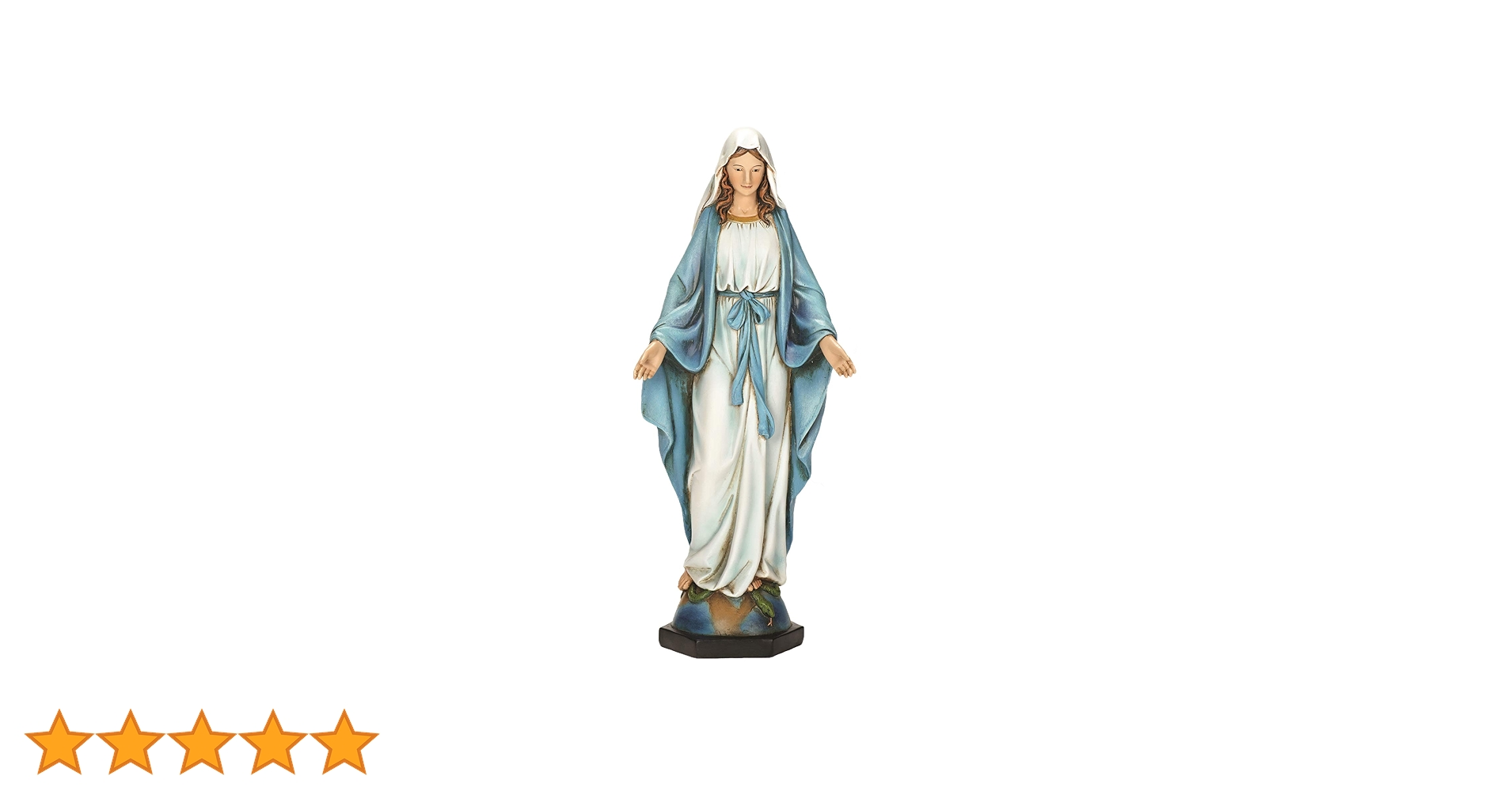 ♥値下げ！マリア様　マリア像　ガラス工芸　キリスト教　アンティーク　レトロ ♥値下げ！マリア様 マリア像 ガラス工芸 キリスト教